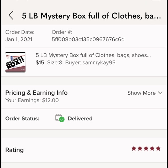 5 Stars 5LB Mystery Box Full of Clothes 30 dollars - Picture 4 of 8